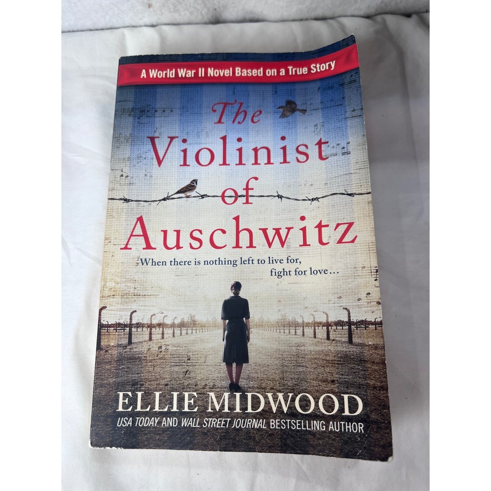 The Violinist of Auschwitz by Ellie Midwood Historical Fiction Paperback‎ Novel